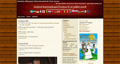 Desktop Screenshot of blog.echecsaglo.fr